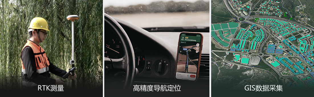 適用于RTK測量、高精度導航定位、GIS數(shù)據(jù)采集